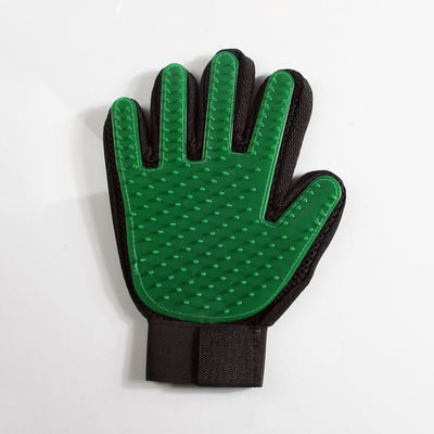 قفازات سيليكون لتنظيف الكلاب والقطط لتدليك الحيوانات الأليفة