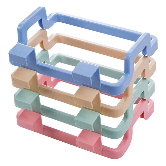 باب المطبخ الخلفي نوع رف سلة المهملات المنزلية المحمولة