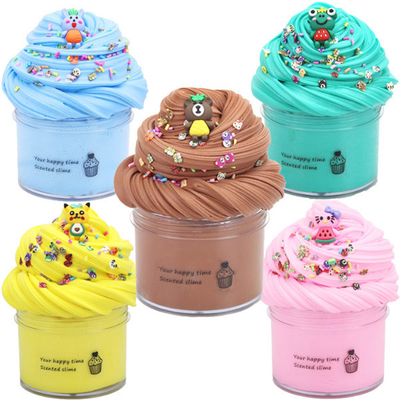 ألعاب الفتيات لتخفيف التوتر فيدجيت PVA Butter Slime Kit 100 مل
