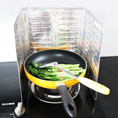 واقي رذاذ زيت الألومنيوم المضاد للتناثر للطبخ في المطبخ